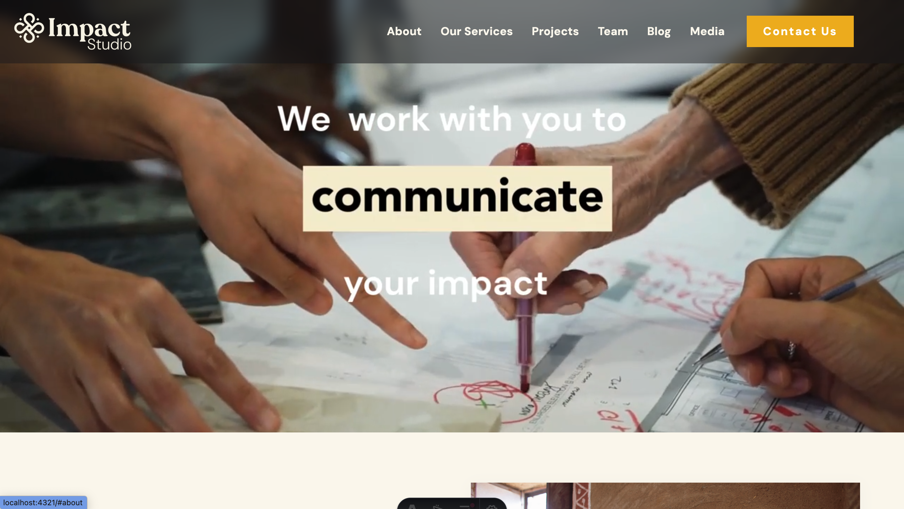 The Impact Studio Website